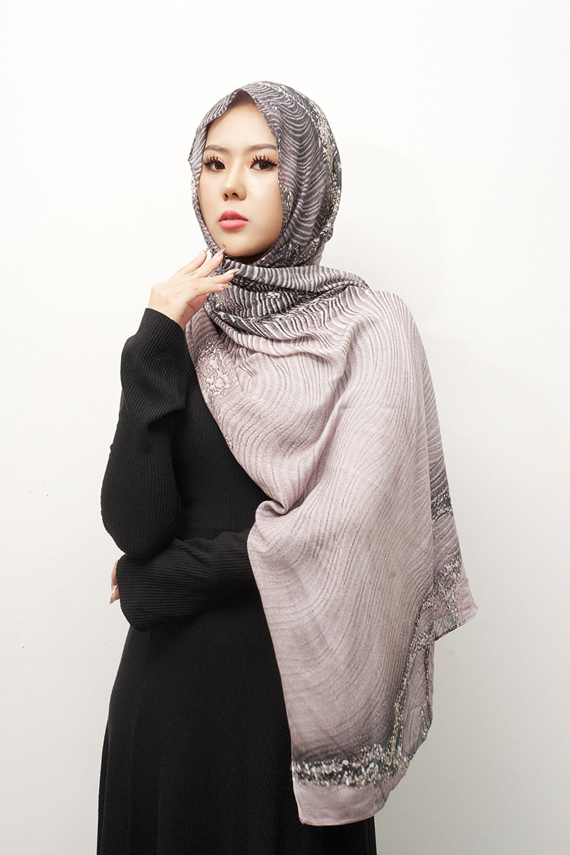Bandana in cotone modal, accessorio moda quotidiano morbido, leggero e traspirante per l'autunno