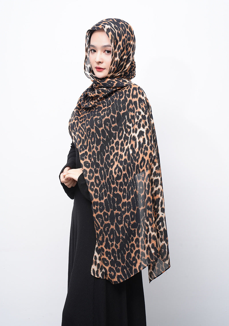 OLIVA Marbled Print Hijab