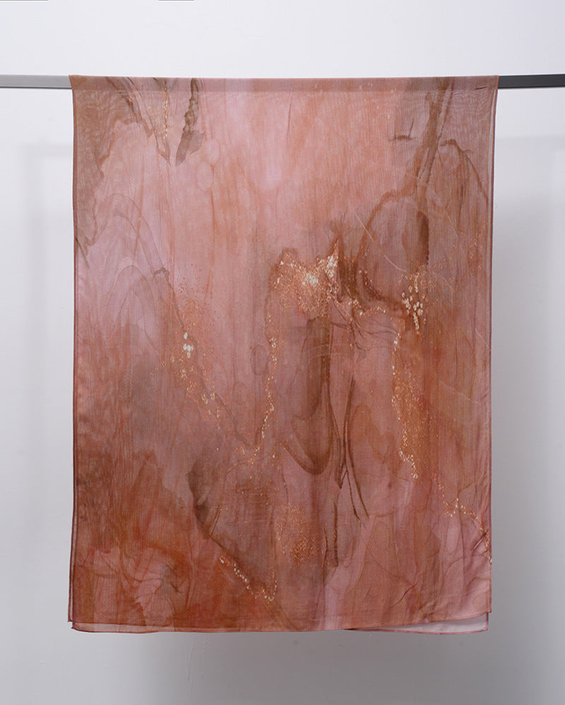 OLIVA Marbled Print Hijab
