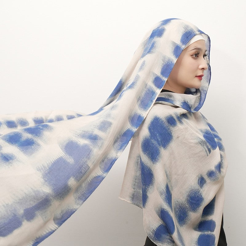 OLIVA Marbled Print Hijab
