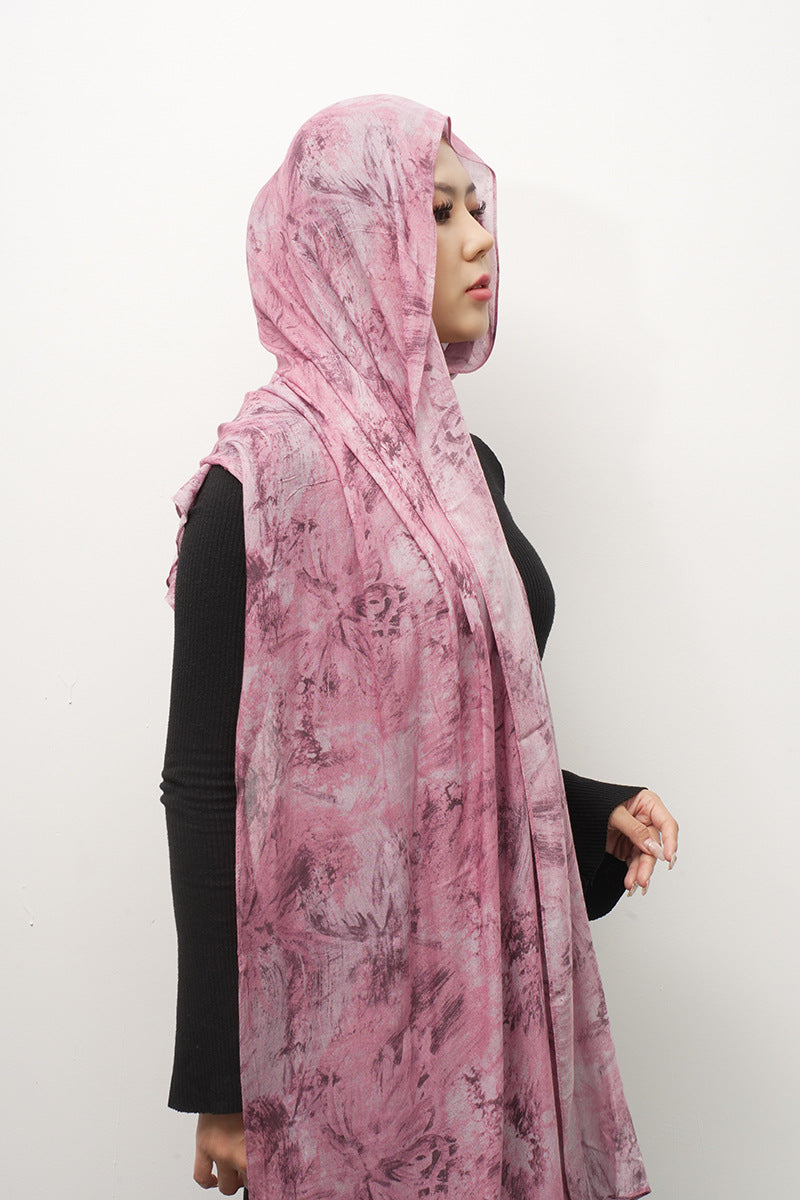 Bandana in cotone modal, accessorio moda quotidiano morbido, leggero e traspirante per l'autunno