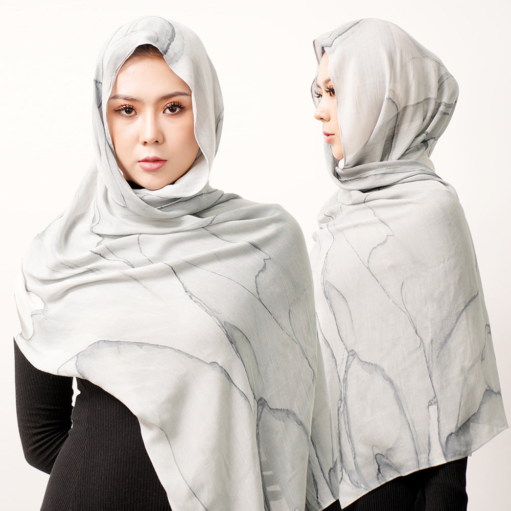 Bandana in cotone modal, accessorio moda quotidiano morbido, leggero e traspirante per l'autunno