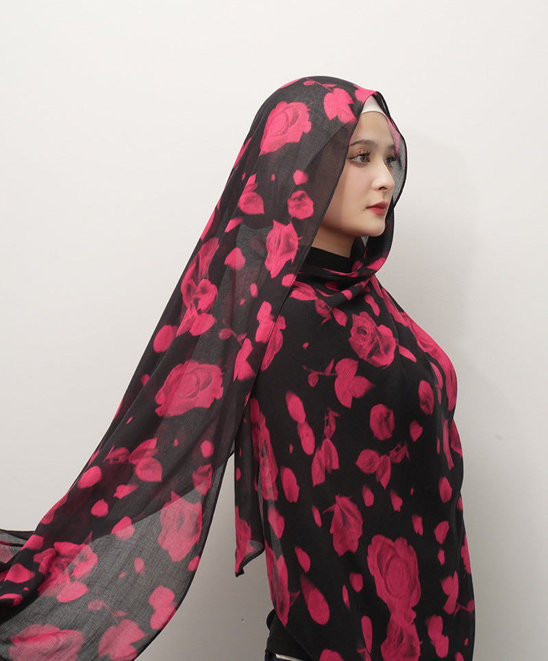 Bandana in cotone modal, accessorio moda quotidiano morbido, leggero e traspirante per l'autunno