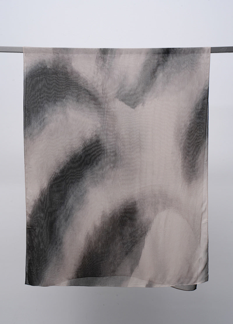 OLIVA Marbled Print Hijab