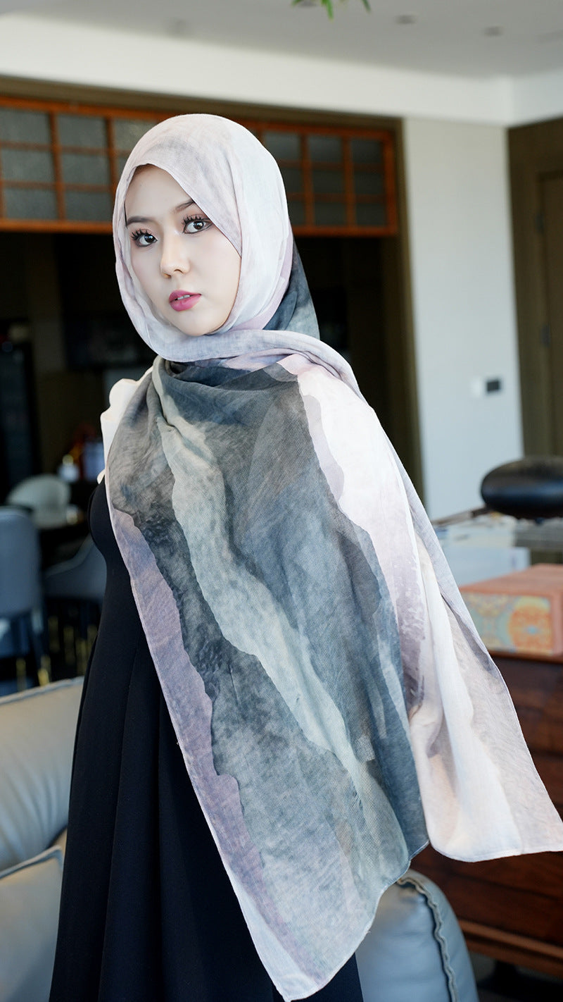Bandana in cotone modal, accessorio moda quotidiano morbido, leggero e traspirante per l'autunno