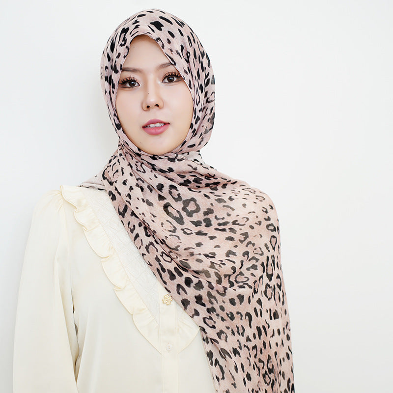 OLIVA Marbled Print Hijab
