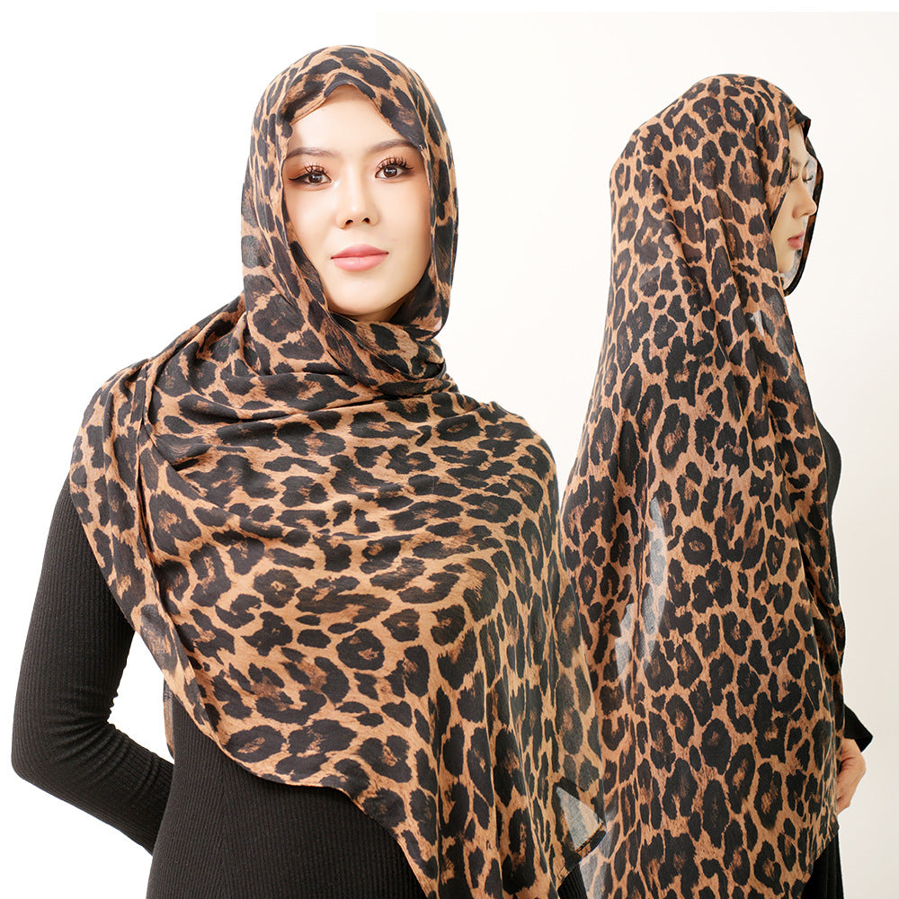 OLIVA Marbled Print Hijab