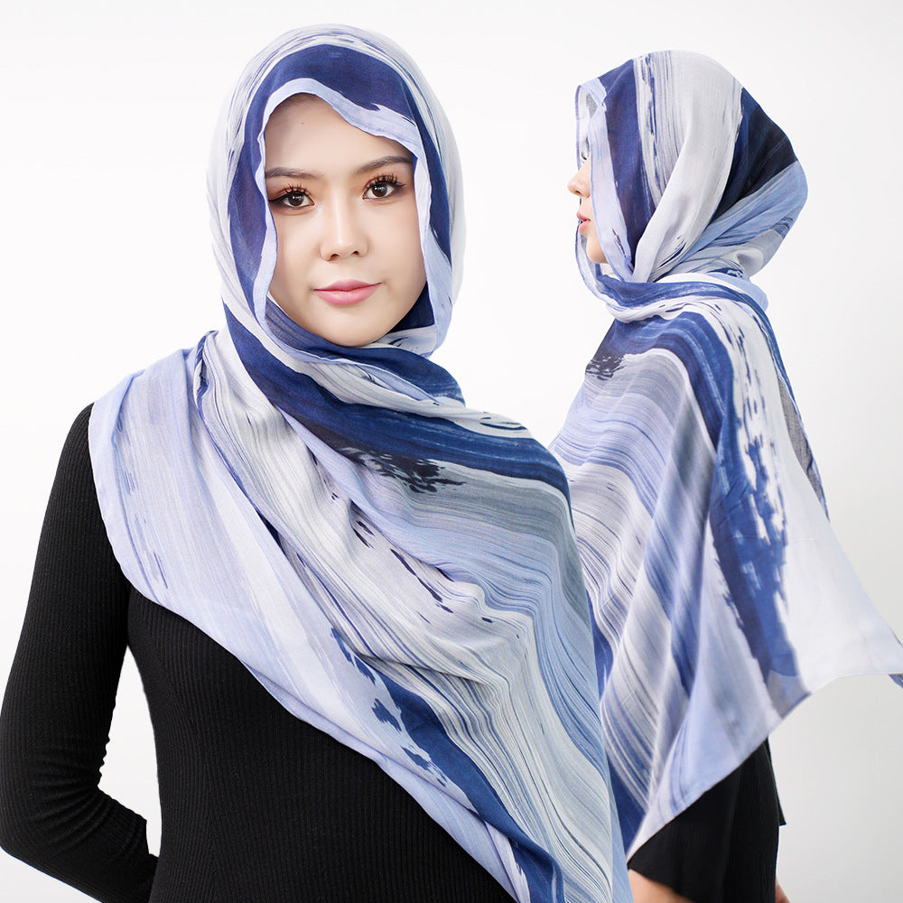 Bandana in cotone modal, accessorio moda quotidiano morbido, leggero e traspirante per l'autunno