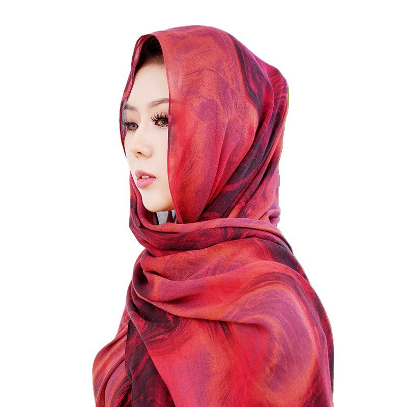 Bandana in cotone modal, accessorio moda quotidiano morbido, leggero e traspirante per l'autunno