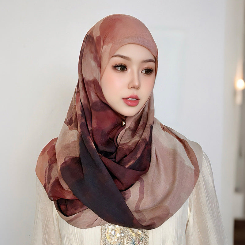 Bandana in cotone modal, accessorio moda quotidiano morbido, leggero e traspirante per l'autunno
