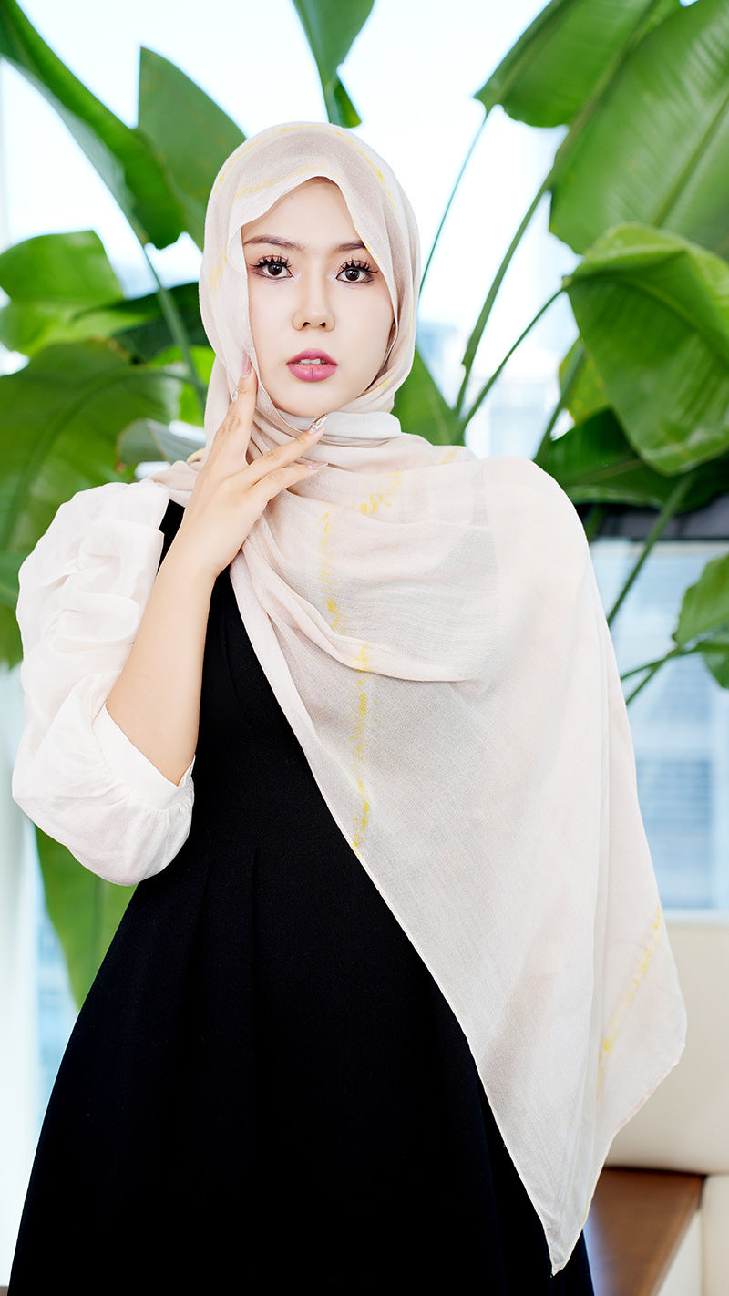 OLIVA Marbled Print Hijab