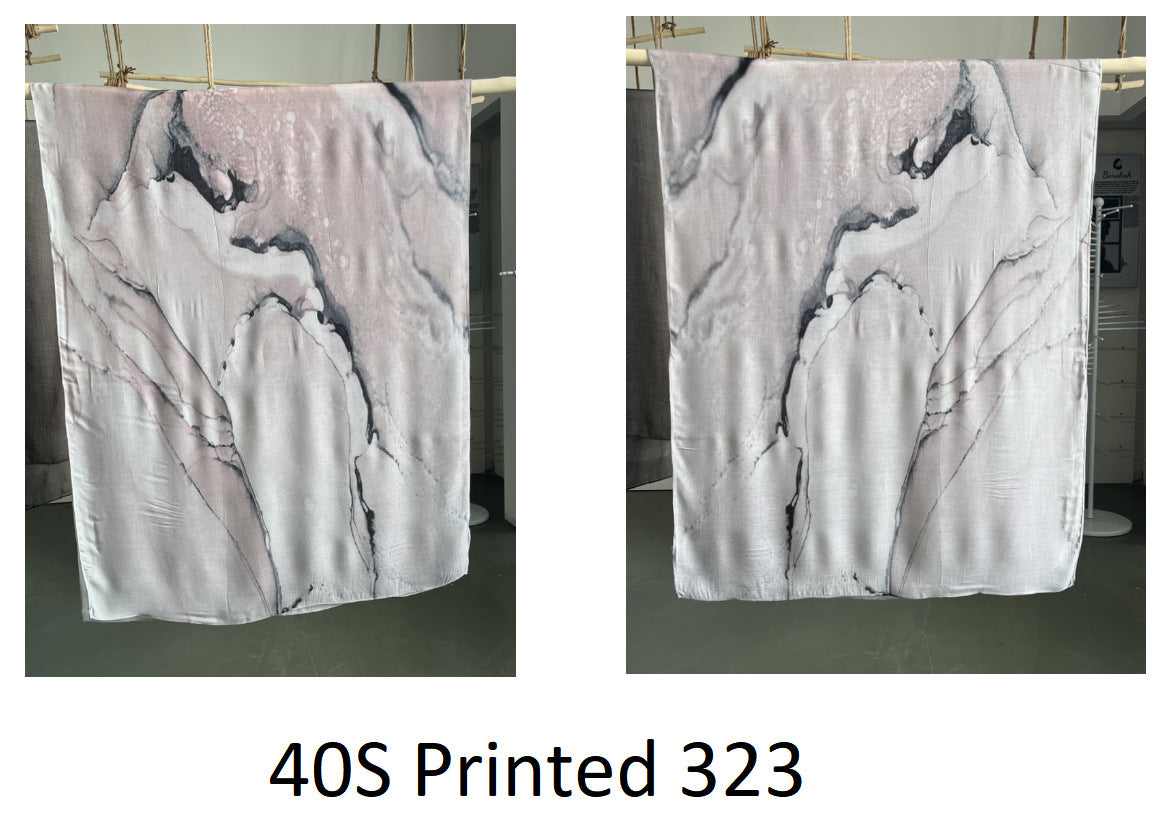 OLIVA Marbled Print Hijab