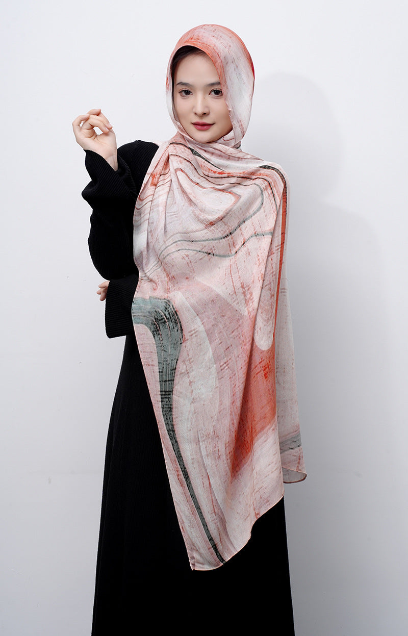 Bandana in cotone modal, accessorio moda quotidiano morbido, leggero e traspirante per l'autunno