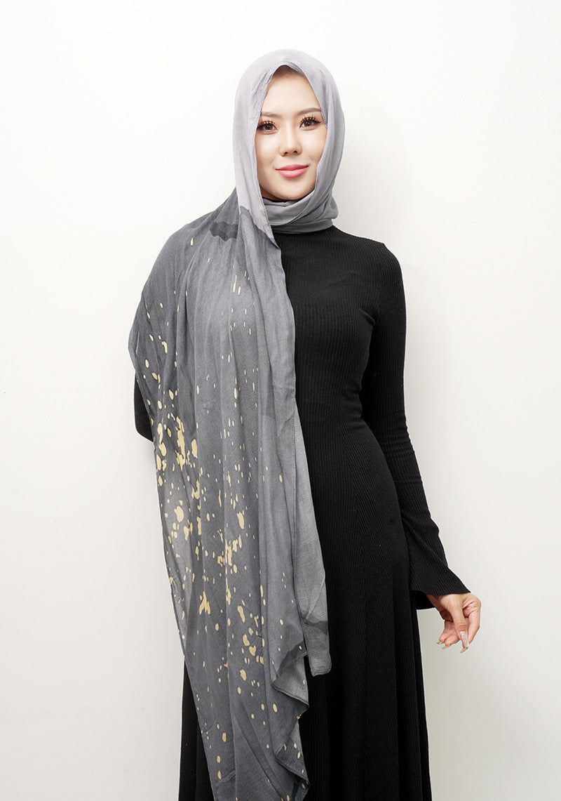 OLIVA Marbled Print Hijab