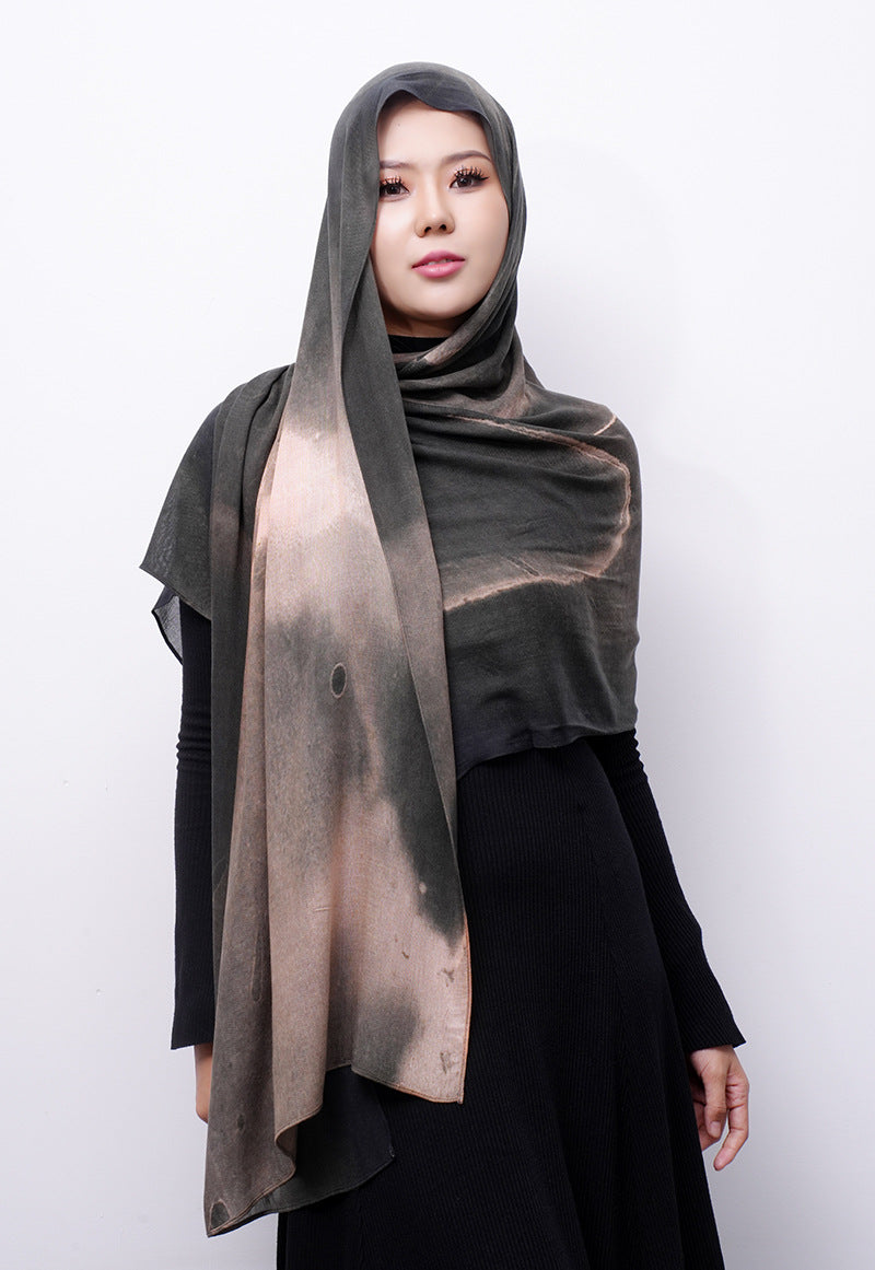 Bandana in cotone modal, accessorio moda quotidiano morbido, leggero e traspirante per l'autunno