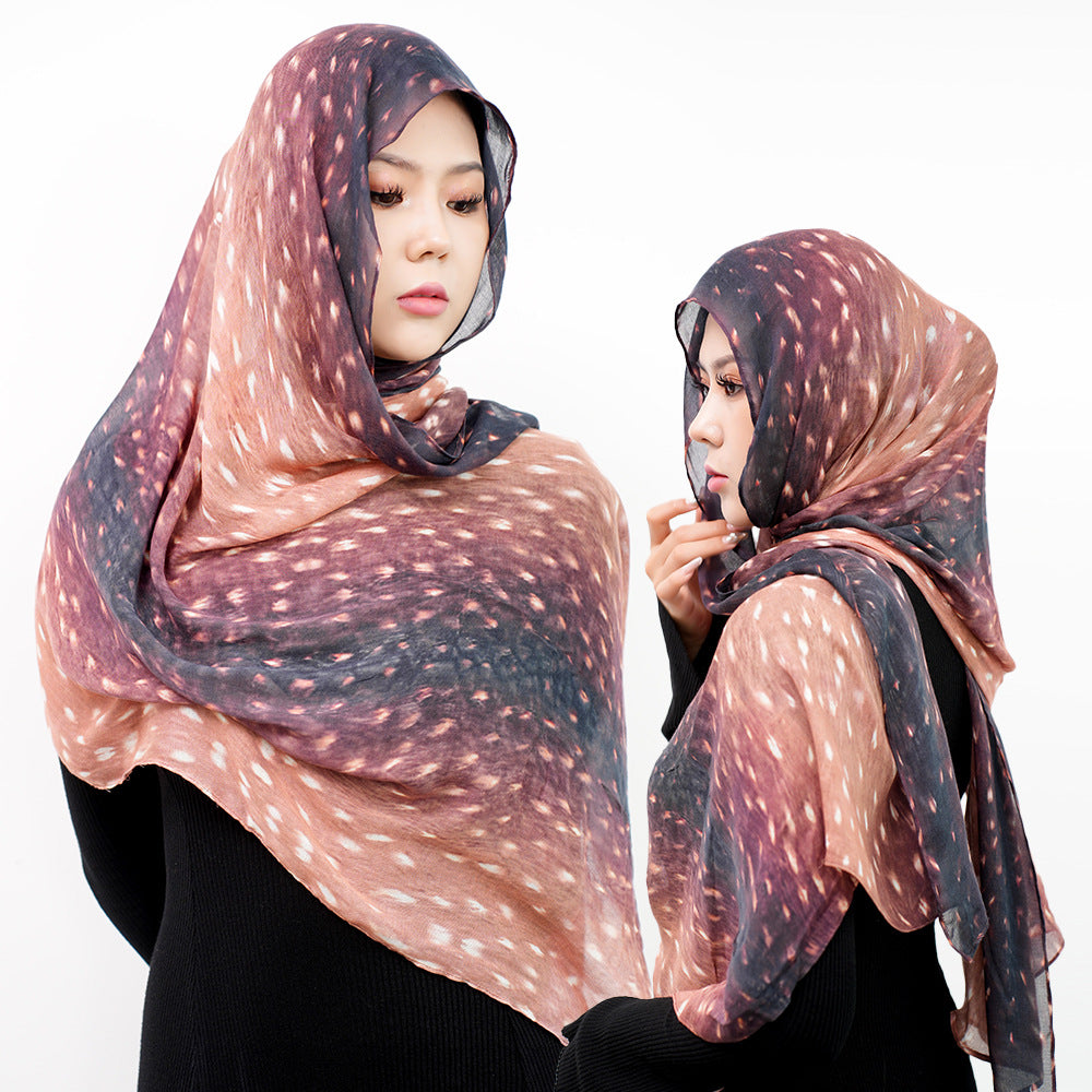 Bandana in cotone modal, accessorio moda quotidiano morbido, leggero e traspirante per l'autunno