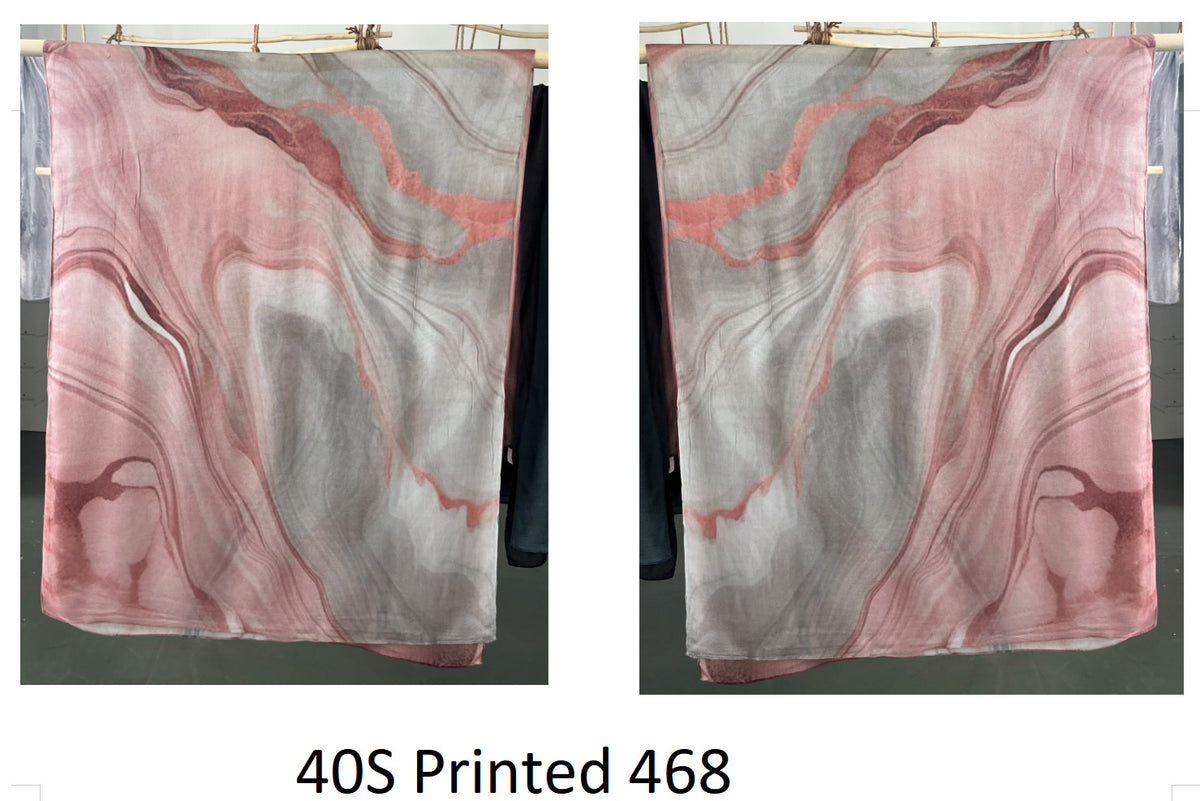 OLIVA Marbled Print Hijab