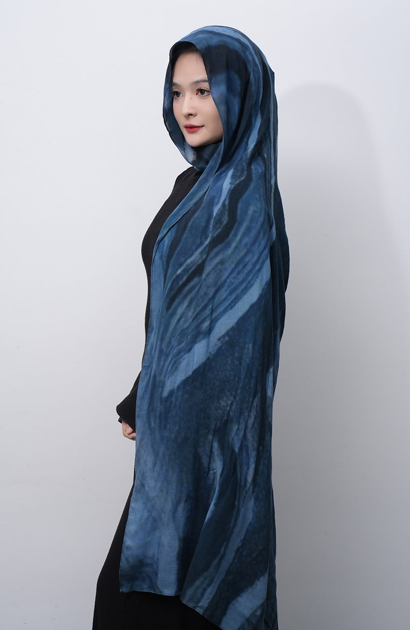 Bandana in cotone modal, accessorio moda quotidiano morbido, leggero e traspirante per l'autunno