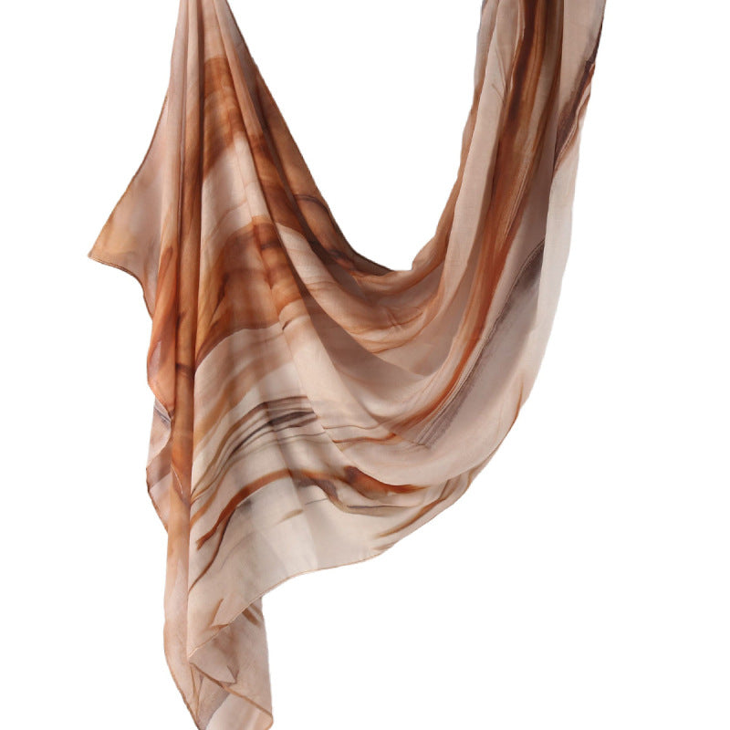 OLIVA Mosaic Print Scarf