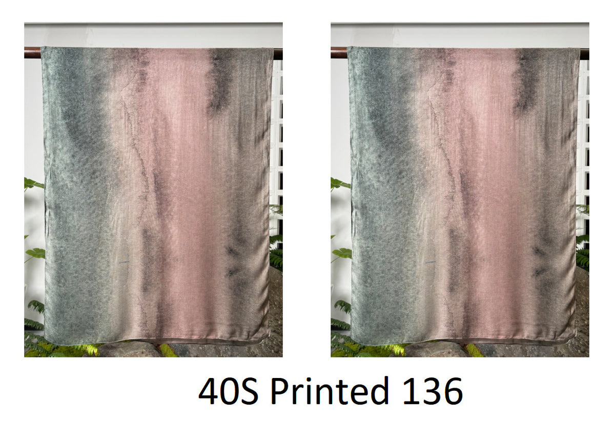 OLIVA Marbled Print Hijab