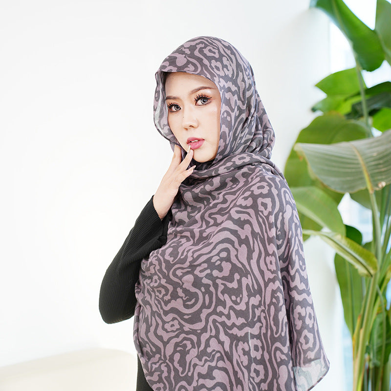Bandana in cotone modal, accessorio moda quotidiano morbido, leggero e traspirante per l'autunno