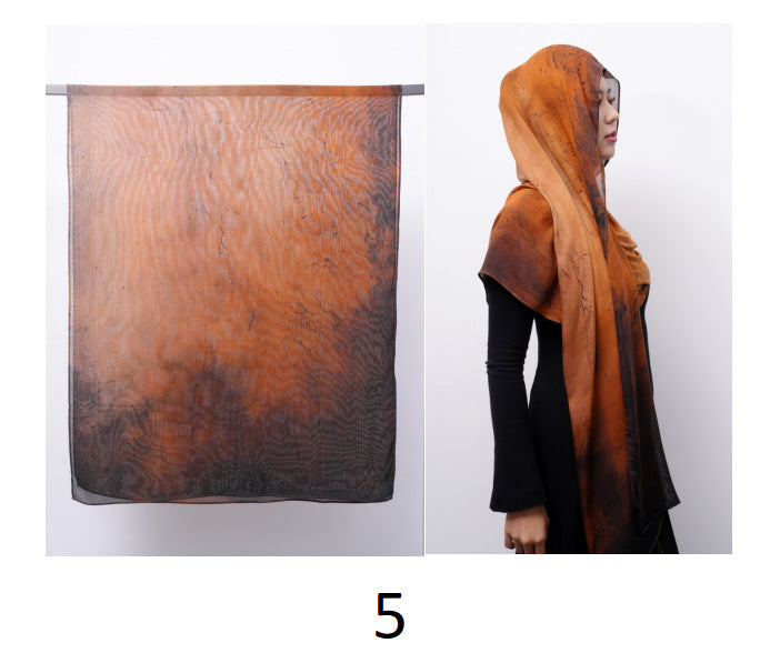 OLIVA Marbled Print Hijab