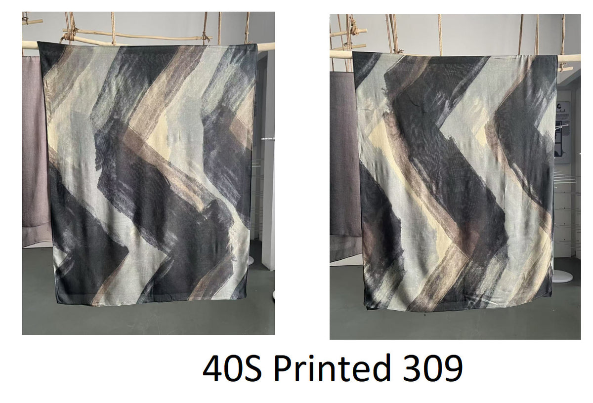 OLIVA Marbled Print Hijab