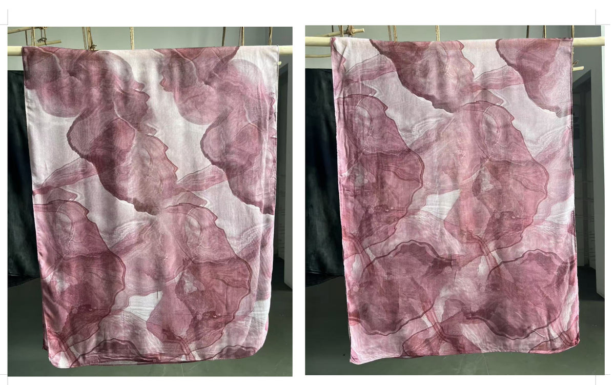 OLIVA Marbled Print Hijab